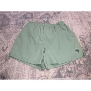CARIBBEAN SWIM‎ TRUNKS BOARD SHORTS MESH LINING MEN'S SZ SMALL GREEN